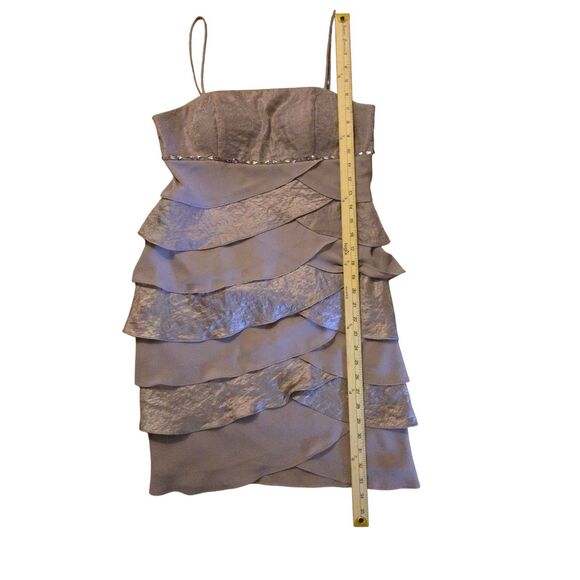 VTG S. L. Fashions Dress 8P 2 Piece Fairy Isle Layered Ruffled Whimsical - Picture 6 of 12